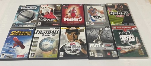 Lotto giochi originali - 10, pc