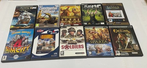 Lotto giochi originali - 10, pc